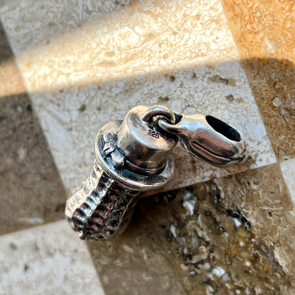 Peanut&co Erdnuss Anhänger Silber