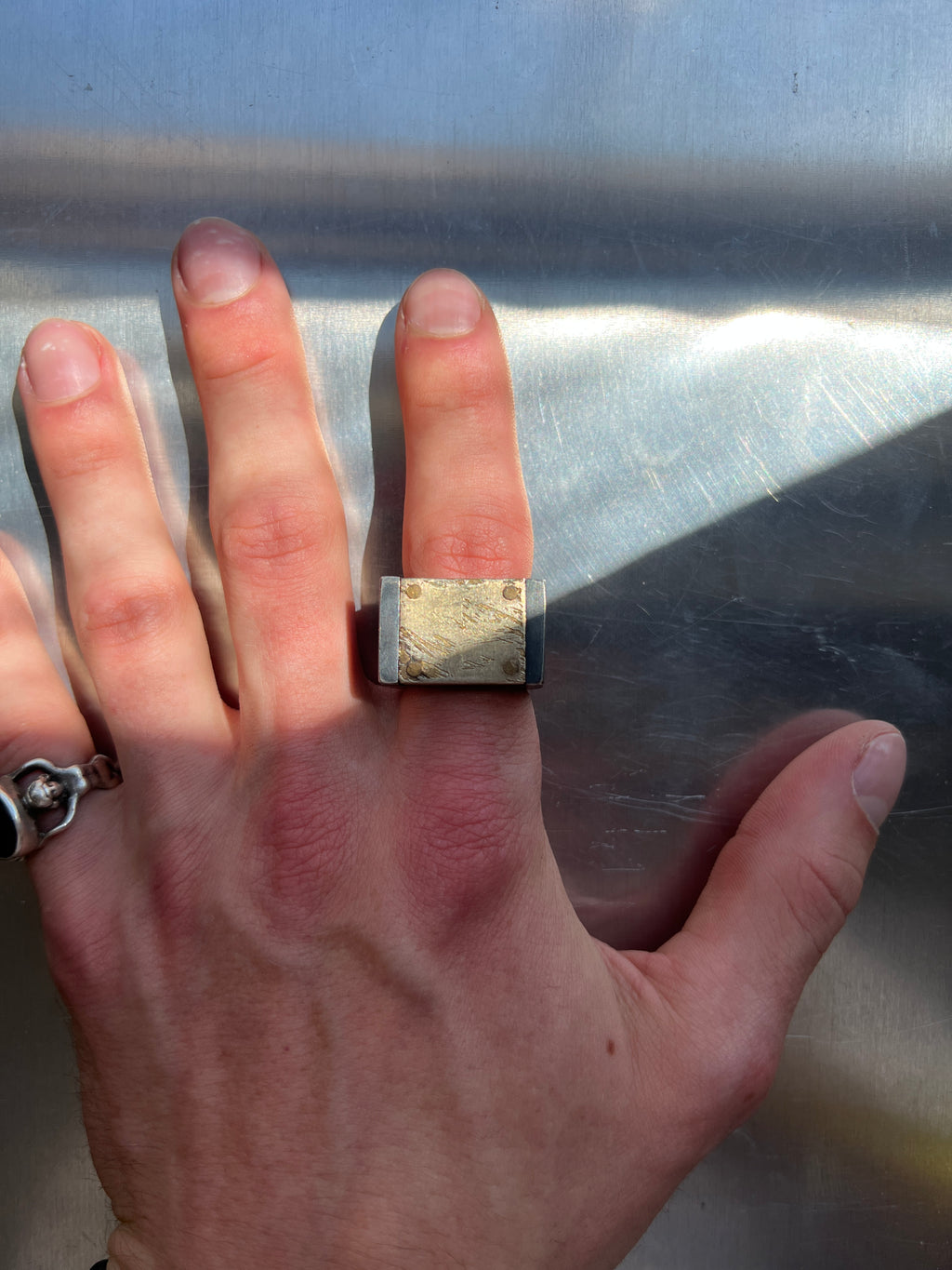 Part of 4 Silver Ring