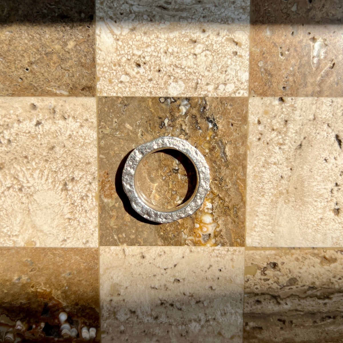 Organic 925 Silberring