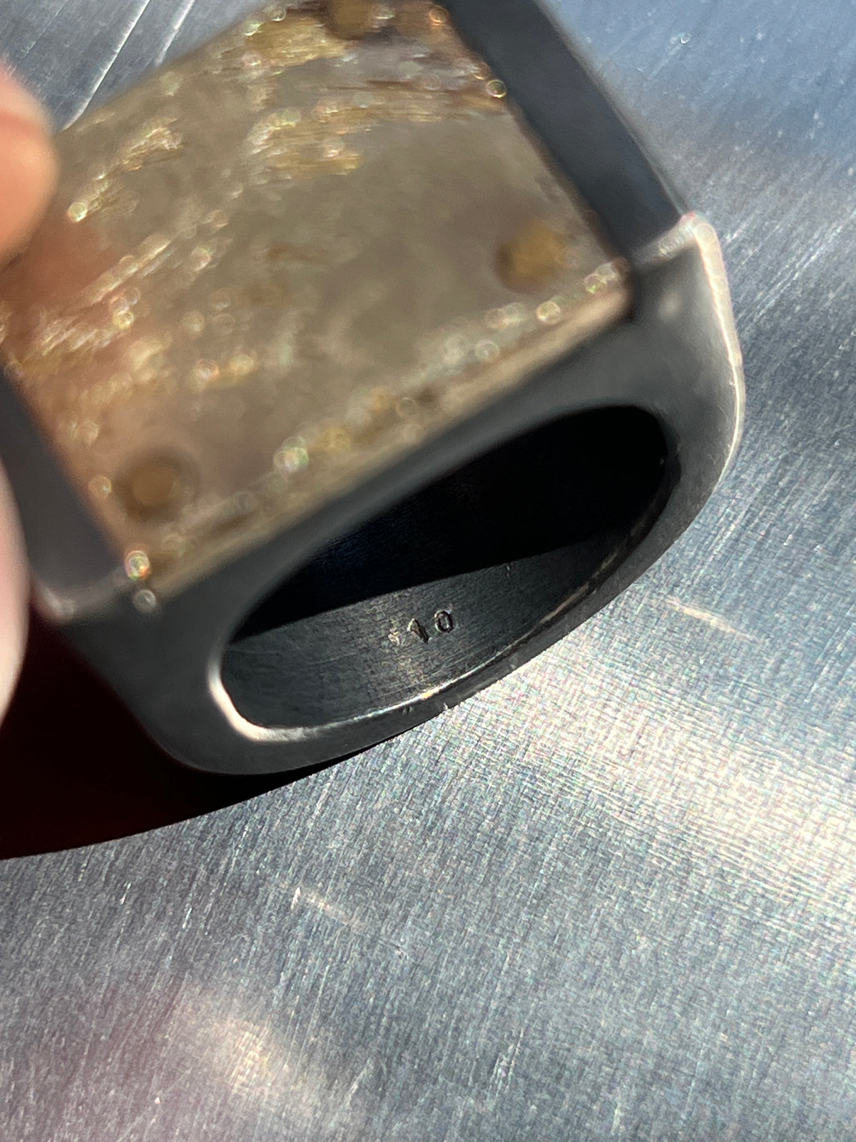 Part of 4 Silver Ring